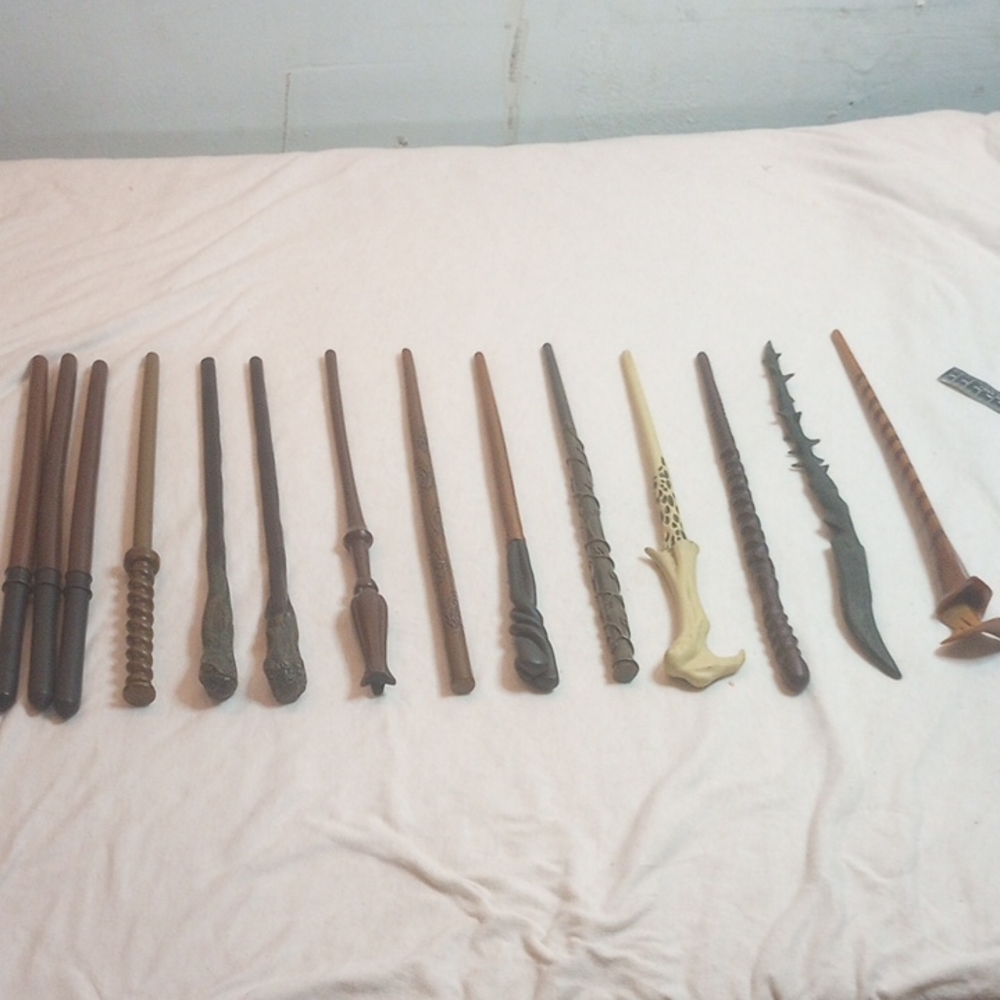 Replica Harry Potter Wands, Various Characters, Plastic/Acrylic